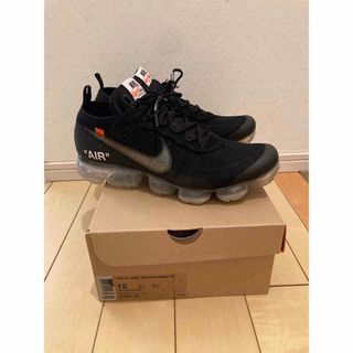 ナイキ(NIKE)の30cm OFF-WHITE × NIKE AIR VAPORMAX BLACK(スニーカー)