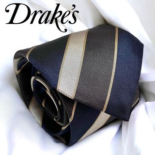 DRAKES - 極美品 Michael J Drake by Drake's ネクタイ  日本製