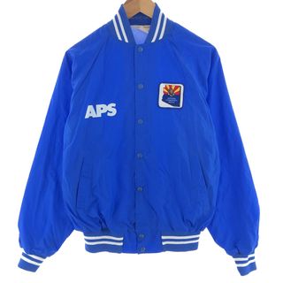 古着 AUBURN SPORTSWEAR ナイロンスタジャン アワードジャケット バーシティジャケット USA製 メンズM /eaa390446(スタジャン)