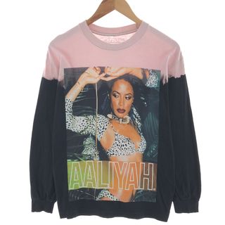 古着 AALIYAH アリーヤ ロンT バンドTシャツ バンT メンズS /eaa392384(Tシャツ/カットソー(半袖/袖なし))