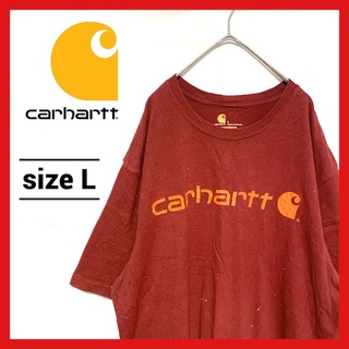 carhartt - 90s 古着 カーハート Tシャツ オーバーサイズ ビッグロゴ L 