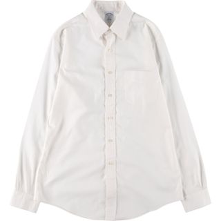 ブルックスブラザース(Brooks Brothers)の古着 ブルックスブラザーズ Brooks Brothers 346 SLIM FIT 長袖 コットンシャツ メンズL /eaa450824(シャツ)