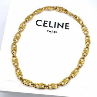 celine - 【極美品】CELINE セリーヌ ネックレス　マカダム　ゴールド　トリオンフ