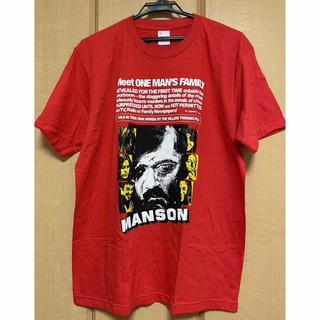 TERROR FACTORY × MANSON  Tシャツ　Lサイズ(Tシャツ/カットソー(半袖/袖なし))