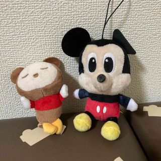 ディズニー(Disney)のDisney ディズニー　ミッキーマウス　Mickey マスコット　キーホルダー(キャラクターグッズ)