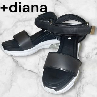 ダイアナ(DIANA)の極美品✨ +diana  エアクッション スポーツサンダル 厚底 24cm(サンダル)