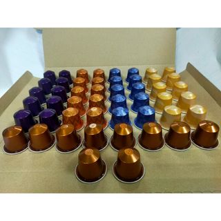 ネスプレッソ(NESPRESSO)のNespressoカプセル50個(5種類、各種10個づづ)(コーヒー)