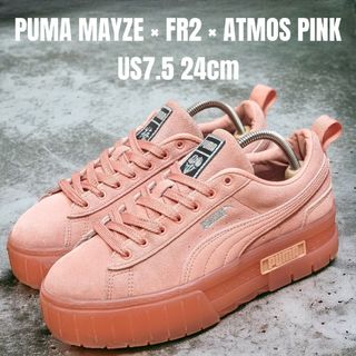 プーマ(PUMA)のPUMA MAYZE プーマ コラボモデル ATMOS FR2 24cm ピンク(スニーカー)