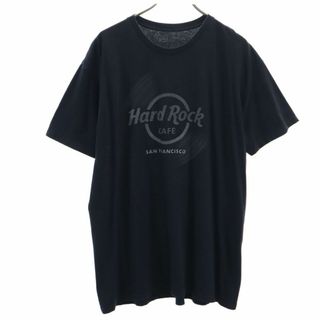 Hard Rock CAFE - ハードロックカフェ 半袖 Tシャツ XL ブラック HARD ROCK CAFE メンズ