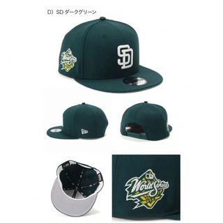 ニューエラー(NEW ERA)のニューエラキャップ MLBサンディエゴ・パドレスグリーン (キャップ)