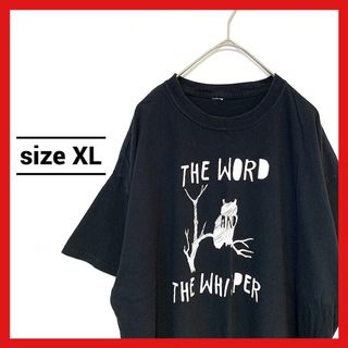 90s 古着 ノーブランド Tシャツ ゆるダボ オーバーサイズ XL (Tシャツ/カットソー(半袖/袖なし))