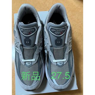 ニューバランス(New Balance)の新品　ニューバランス　M990GL6  27.5cm  グレー(スニーカー)