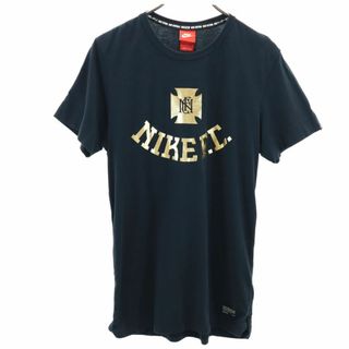 ナイキ(NIKE)のナイキ 半袖 Tシャツ L ブラック NIKE サッカー メンズ(Tシャツ/カットソー(半袖/袖なし))