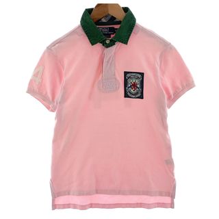 ラルフローレン(Ralph Lauren)の古着 ラルフローレン POLO by Ralph Lauren CUSTOM FIT 半袖 ポロシャツ メンズS /eaa400141(ポロシャツ)