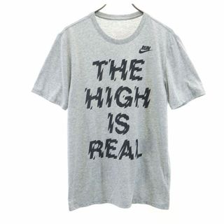 ナイキ(NIKE)のナイキ 半袖 Tシャツ L グレー NIKE メンズ(Tシャツ/カットソー(半袖/袖なし))