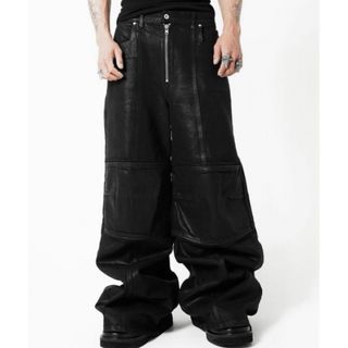 no mass prod  04GLM" Moto Baggy Jeans