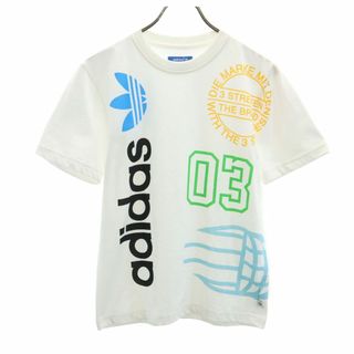 アディダス(adidas)のアディダス トレフォイルロゴ プリント 半袖 Tシャツ XS ホワイト adidas メンズ(Tシャツ/カットソー(半袖/袖なし))