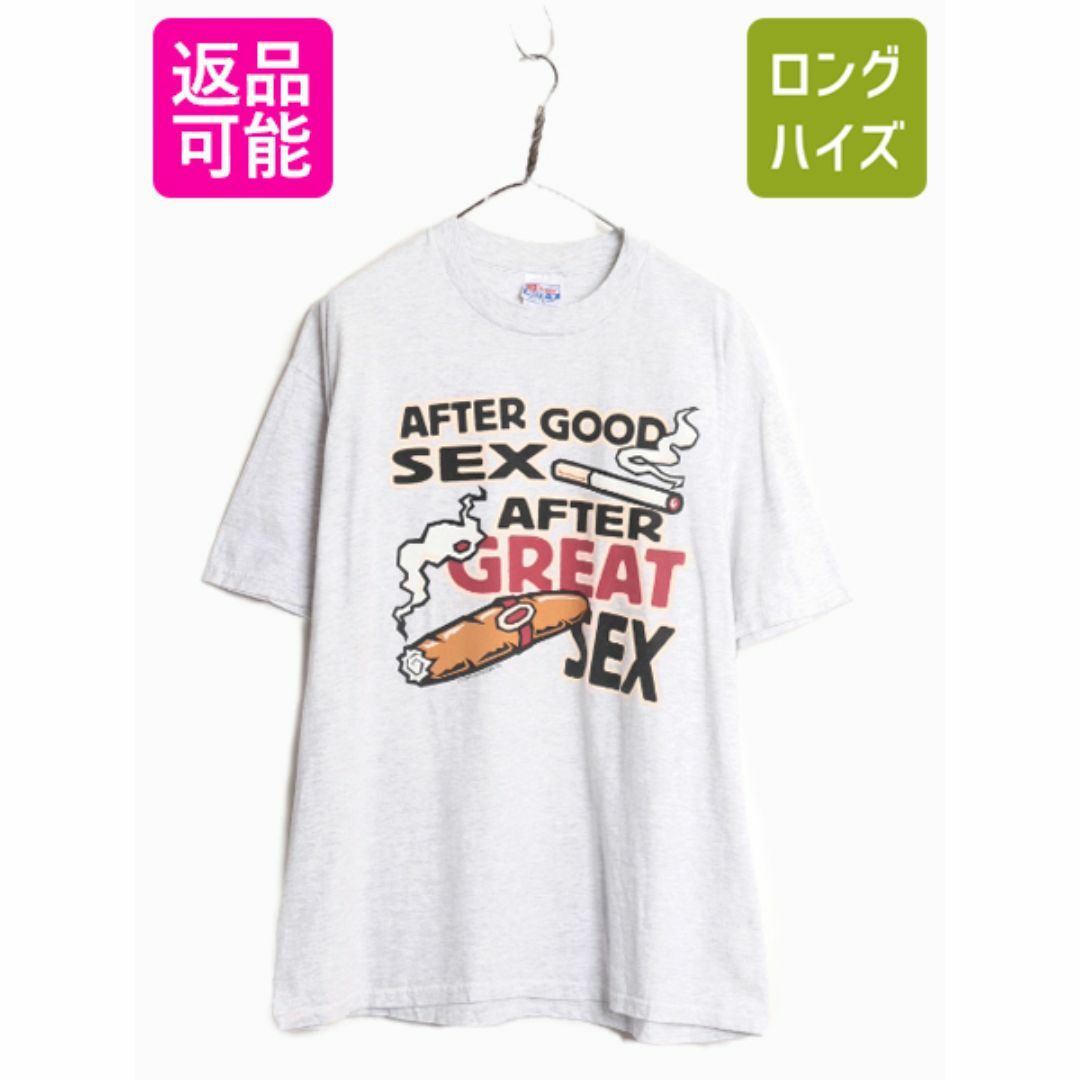 90s エロ ジョーク メッセージ プリント Tシャツ メンズ XL 90 90s エロ ジョーク メッセージ プリント Tシャツ メンズ XL 90