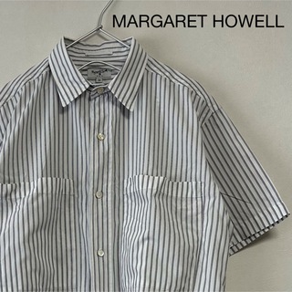 マーガレットハウエル(MARGARET HOWELL)の古着 90s MARGARET HOWELL 半袖シャツ(シャツ)