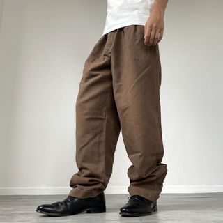 リーバイス(Levi's)の古着 90年代 リーバイス Levi's DOCKERS khakis ツータック リネンパンツ スラックス USA製 メンズw34 ヴィンテージ /eaa453189(スラックス)