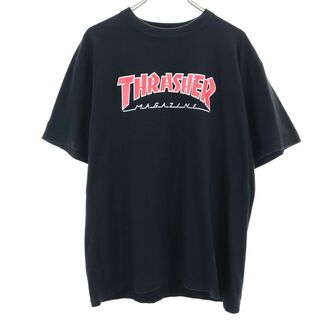スラッシャー(THRASHER)のスラッシャー 半袖 Tシャツ ブラック THRASHER メンズ(Tシャツ/カットソー(半袖/袖なし))