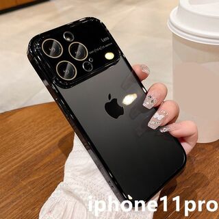 iphone11proケース　耐衝撃　お洒落  ホワイト２(iPhoneケース)