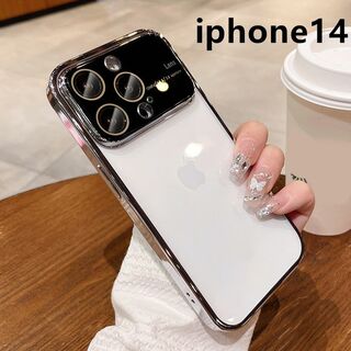 iphone14ケース  TPU  お洒落 軽量 耐衝撃  ホワイト３(iPhoneケース)