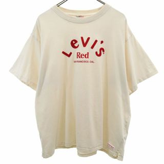 リーバイスレッド 半袖 Tシャツ XL ベージュ Levi's RED メンズ(Tシャツ/カットソー(半袖/袖なし))