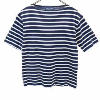 セントジェームス(SAINT JAMES)のセントジェームス フランス製 ボーダー 半袖 Tシャツ 36 ネイビー系 SAINT JAMES レディース(Tシャツ(半袖/袖なし))