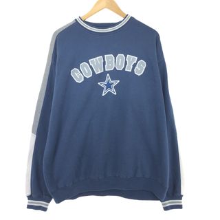 古着 NFL DALLAS COWBOYS ダラスカウボーイズ スウェットシャツ トレーナー メンズXL /eaa451354(スウェット)