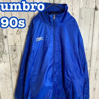 アンブロ(UMBRO)の120【90s】umbro アンブロナイロンジャケット アウター ドローコート付(ナイロンジャケット)