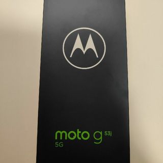 MOTOROLA moto g53j 5G インクブラック(スマートフォン本体)