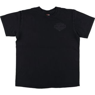 ハーレーダビッドソン(Harley Davidson)の古着 ハーレーダビッドソン Harley-Davidson モーターサイクル バイクTシャツ メンズL /eaa454516(Tシャツ/カットソー(半袖/袖なし))