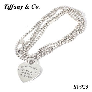 ティファニー(Tiffany & Co.)の【未使用】 ティファニー ネックレス ハートペンダント SV925(ネックレス)