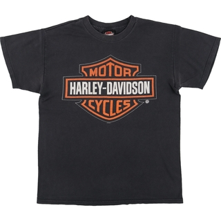 古着 00年代 ハーレーダビッドソン Harley-Davidson モーターサイクル バイクTシャツ メンズM /eaa454507