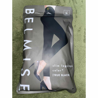 新品未開封 ベルミス スリムレギンス color+ ブラック LLサイズ(レギンス/スパッツ)