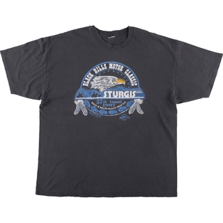 古着 90年代 モーターサイクル バイクTシャツ メンズXXL ヴィンテージ /eaa453388(Tシャツ/カットソー(半袖/袖なし))