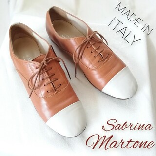 『サブリナ マルトーネ』オックスフォード/シューズ紐靴(36 1/2)23cm(ローファー/革靴)