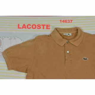 ラコステ ポロシャツ t14637 綿100％ LACOSTE 70 90 80(ポロシャツ)