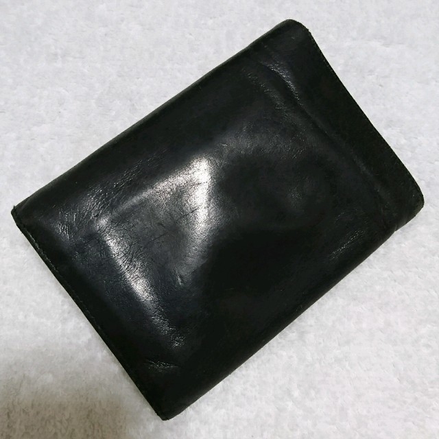 PRADA(プラダ)のＰＲＡＤＡ レザー折り財布 メンズのファッション小物(折り財布)の商品写真