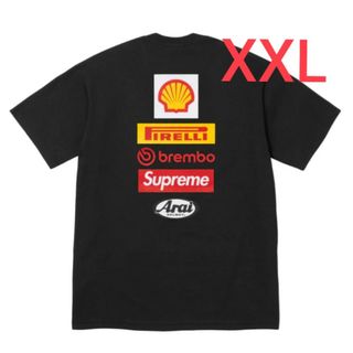 シュプリーム(Supreme)のSupreme Ducati Logos Tee XXL BLACK(Tシャツ/カットソー(半袖/袖なし))