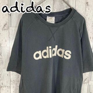 アディダス(adidas)のadidas クラックプリントロゴ Tシャツ(Tシャツ/カットソー(半袖/袖なし))