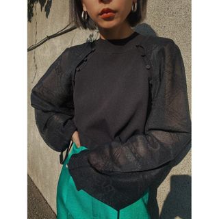 アメリヴィンテージ(Ameri VINTAGE)のAmeri MANY WAY RAGLAN SLEEVE KNIT(ニット/セーター)