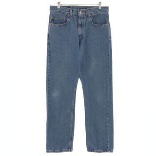 リーバイス(Levi's)の古着 00年代 リーバイス Levi's 505 REGULAR FIT STRAIGHT LEG テーパードデニムパンツ メンズw32 /eaa392568(デニム/ジーンズ)