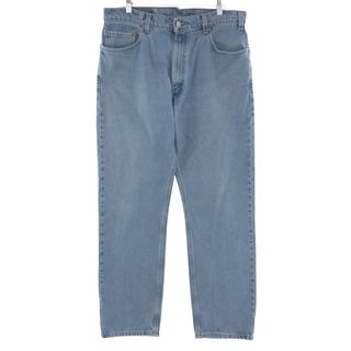 リーバイス(Levi's)の古着 90年代 リーバイス Levi's 505 REGULAR FIT STRAIGHT LEG テーパードデニムパンツ メンズw34 ヴィンテージ /eaa392780(デニム/ジーンズ)