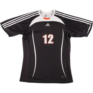 アディダス(adidas)の古着 アディダス adidas サッカーユニフォーム ゲームシャツ カナダ製 メンズL /eaa453500(Tシャツ/カットソー(半袖/袖なし))