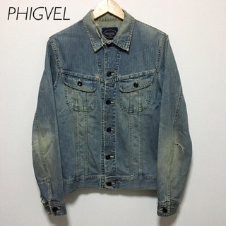 フィグベル(PHIGVEL)の【日本製】PHIGVEL ダメージ デニムジャケット(Gジャン/デニムジャケット)