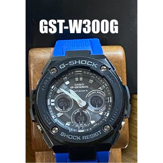 ジーショック(G-SHOCK)のG-SHOCK★GST-W300G-2A1JF★ブラック×ブルー(腕時計(アナログ))