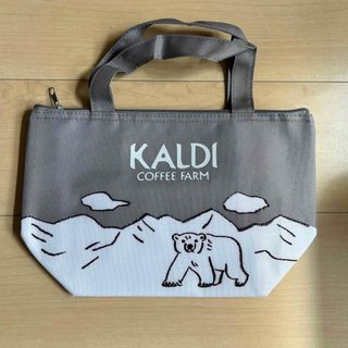 カルディ(KALDI)のレタスクラブ　付録 カルディ　保冷バッグ　保温　トート しろくま　白熊(トートバッグ)