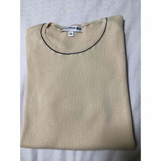 ユニクロ(UNIQLO)のユニクロUNIQLOイネス 半袖サマーニット/リブクルーネックセーター XXL(Tシャツ(半袖/袖なし))